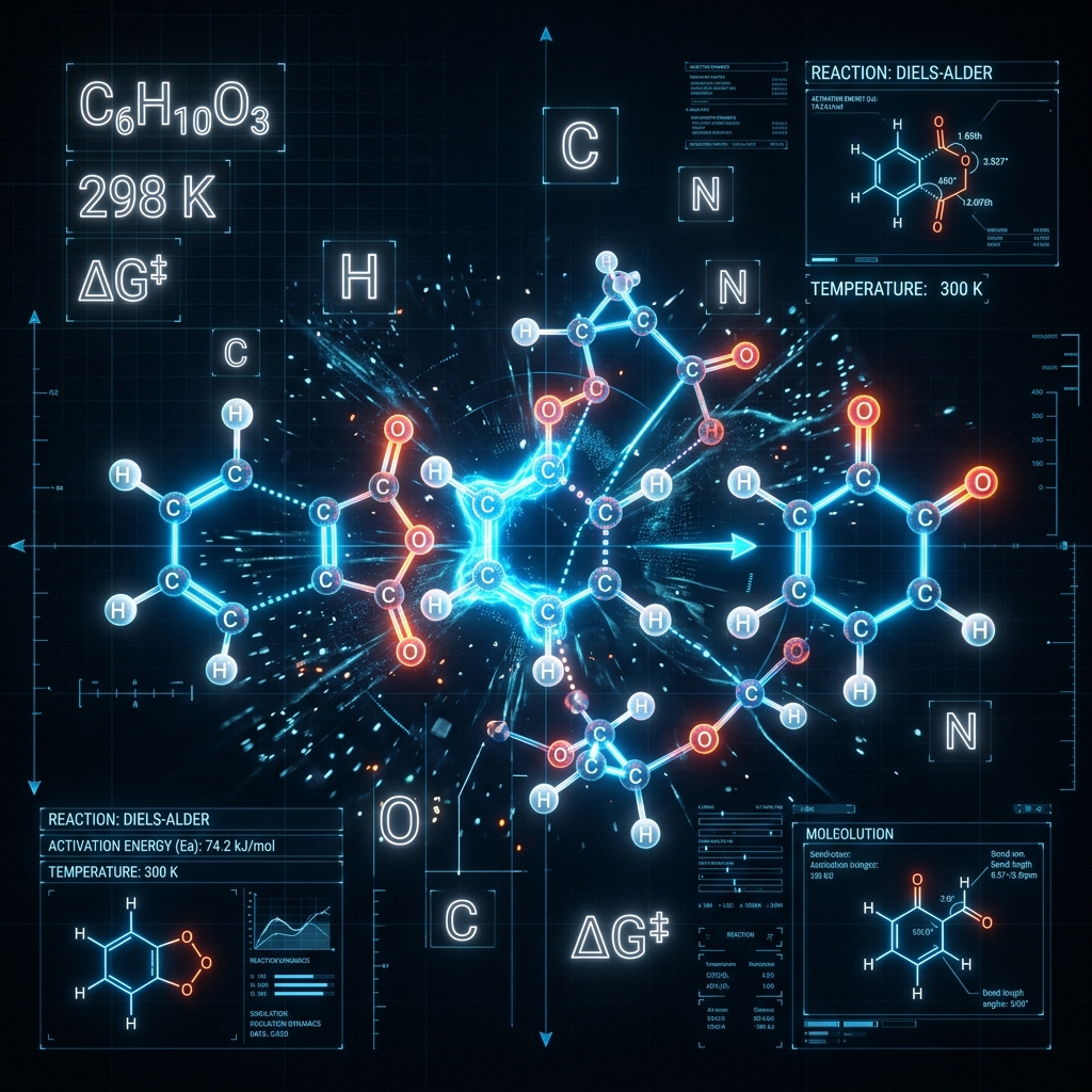3D Molecular Blueprint Visualization